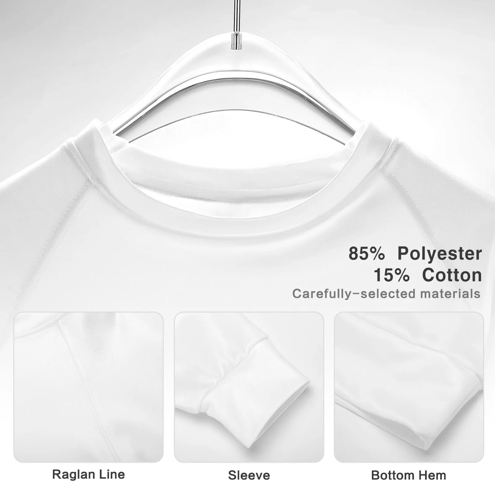 Sunwave Raglan Crewneck Sweatshirt