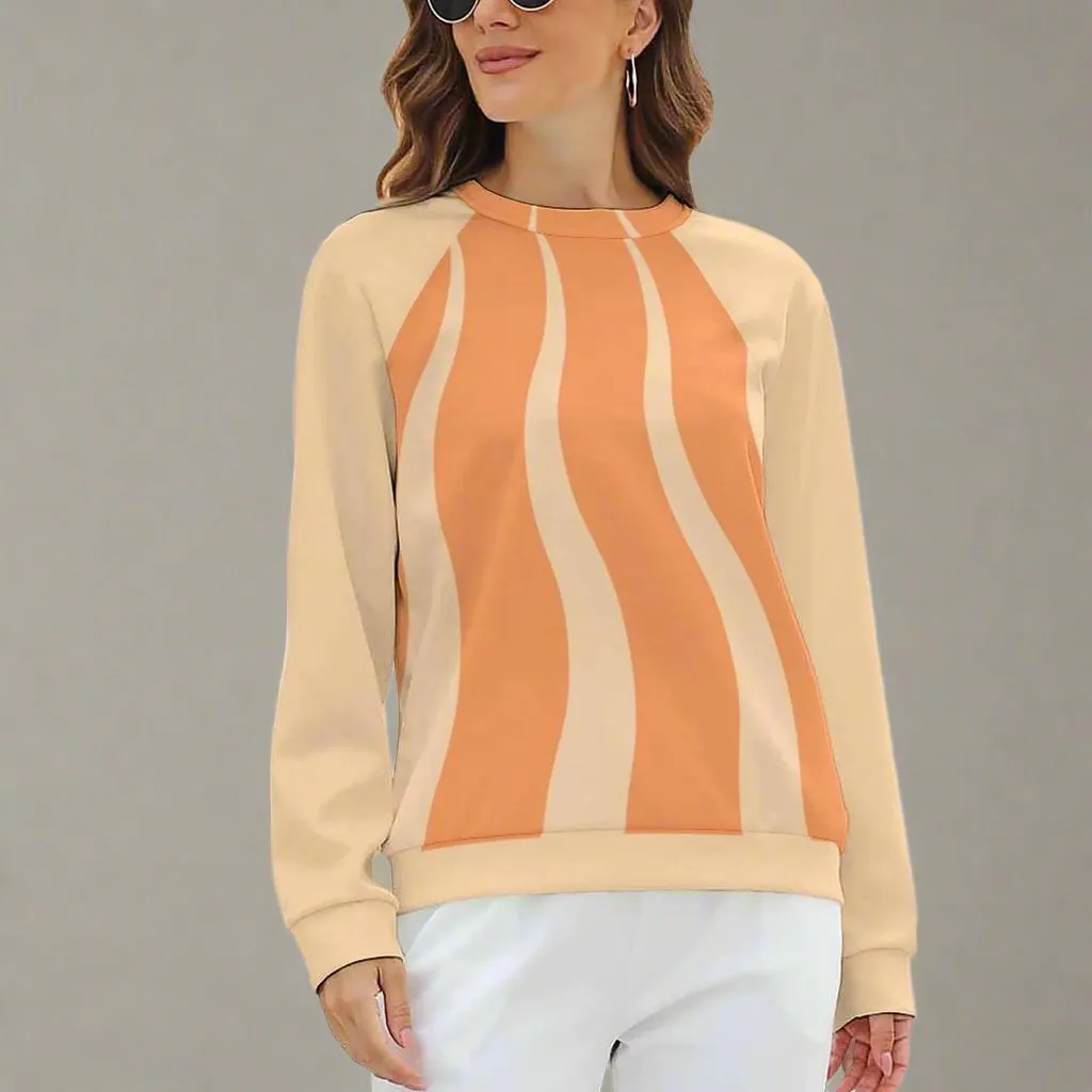 Sunwave Raglan Crewneck Sweatshirt