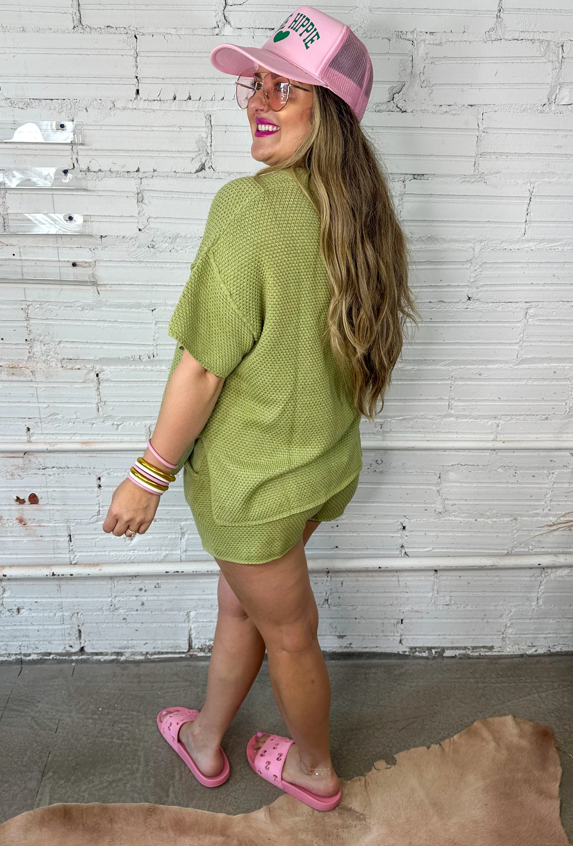 Teddy Henley Shorts - Green