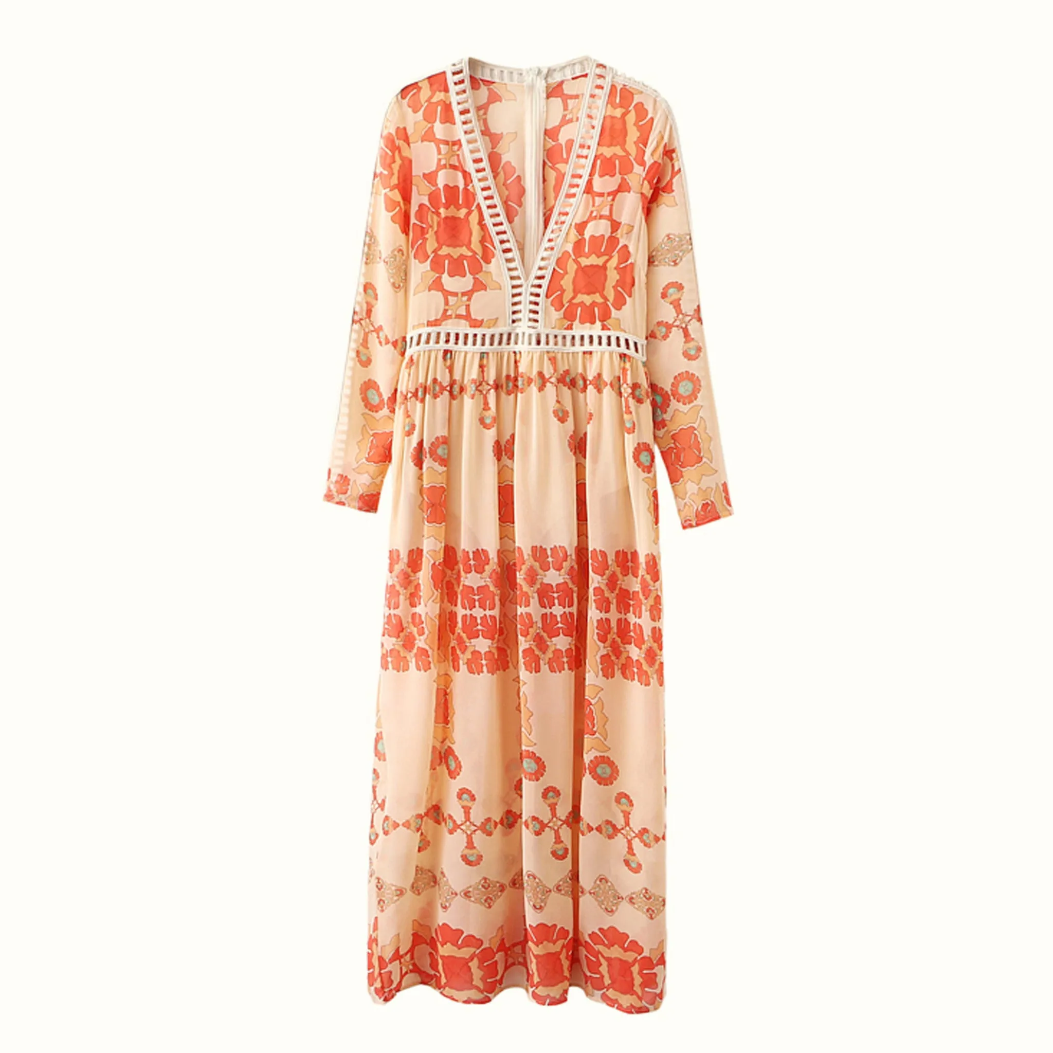 The Medallion Maxi Dress (wholesale)