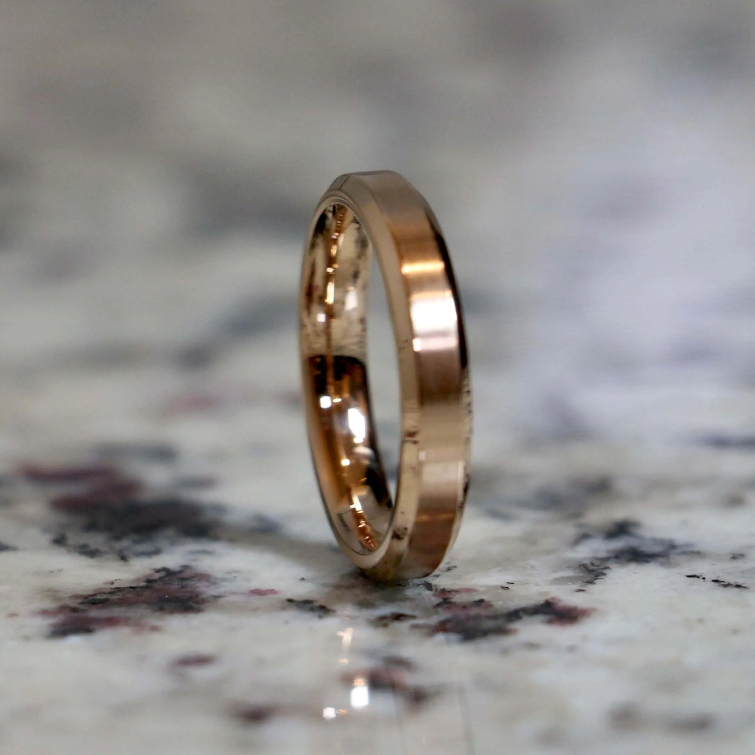 The Slim Basic | Women's Rose Gold Wedding Ring