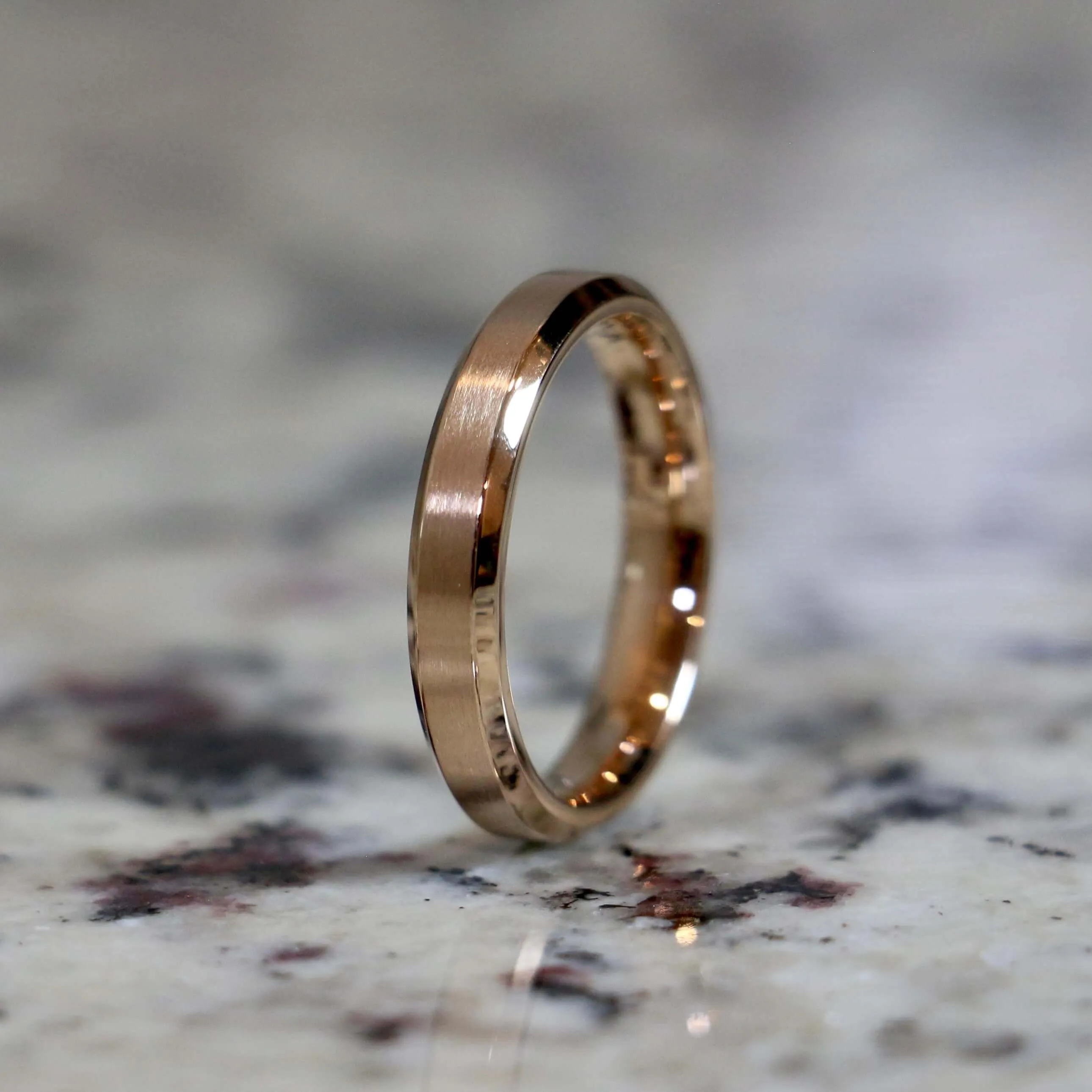 The Slim Basic | Women's Rose Gold Wedding Ring