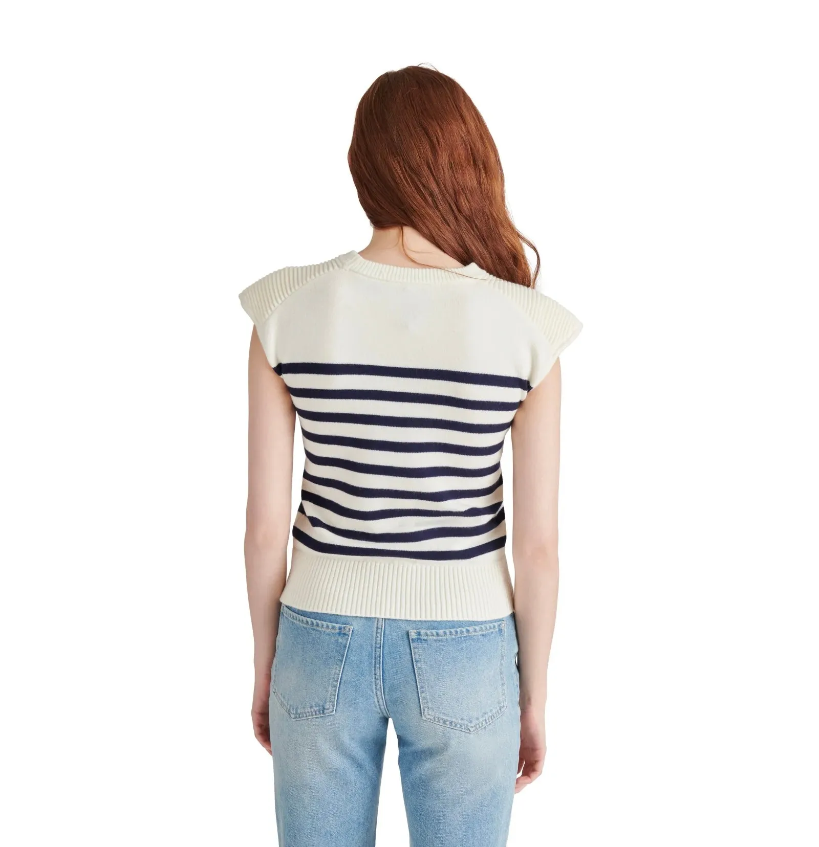 TOMAS SWEATER - IVORY STRIPE