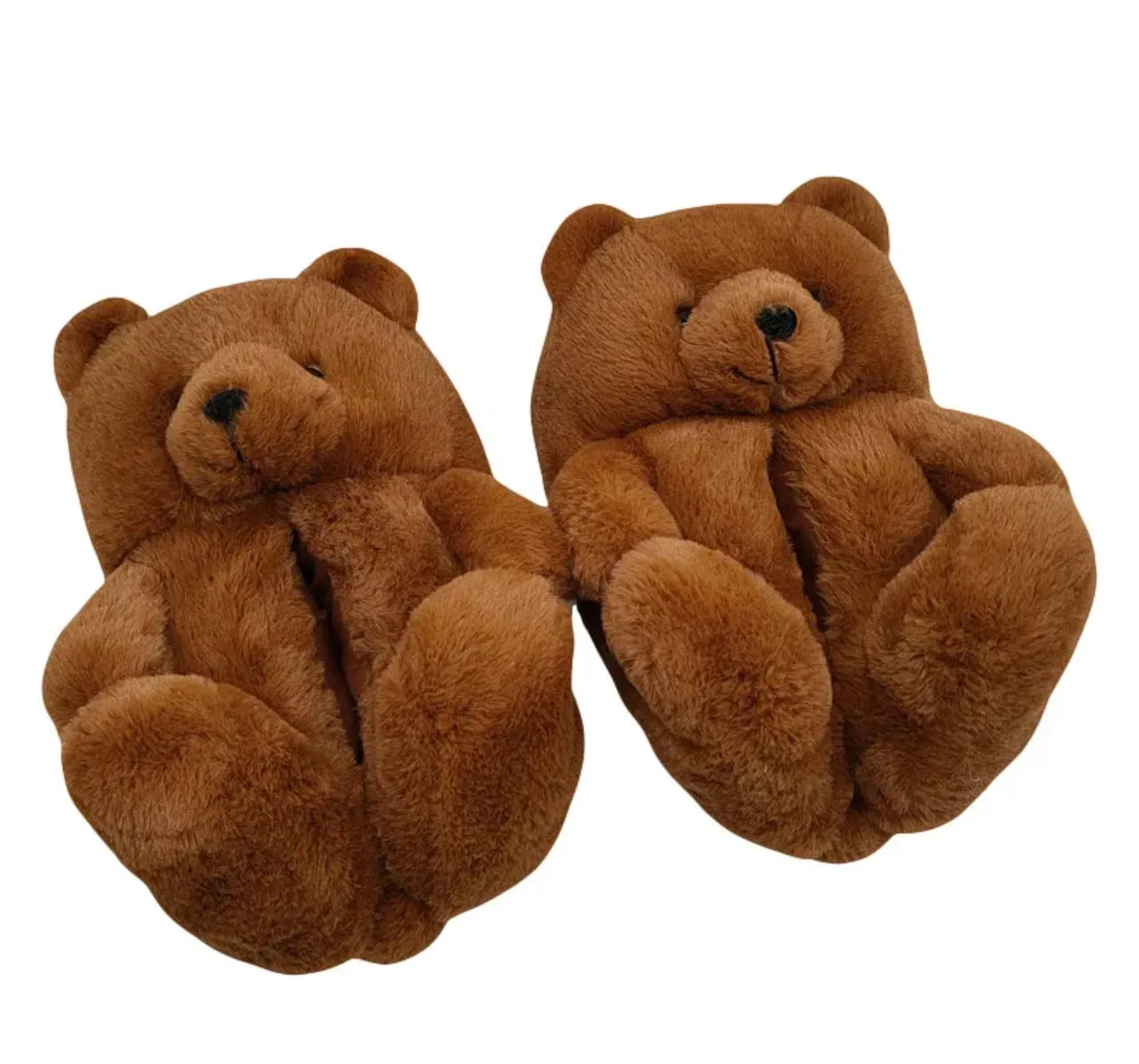 Tuto Teddybear Slippers - Brown