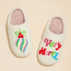 Very Merry Slippers