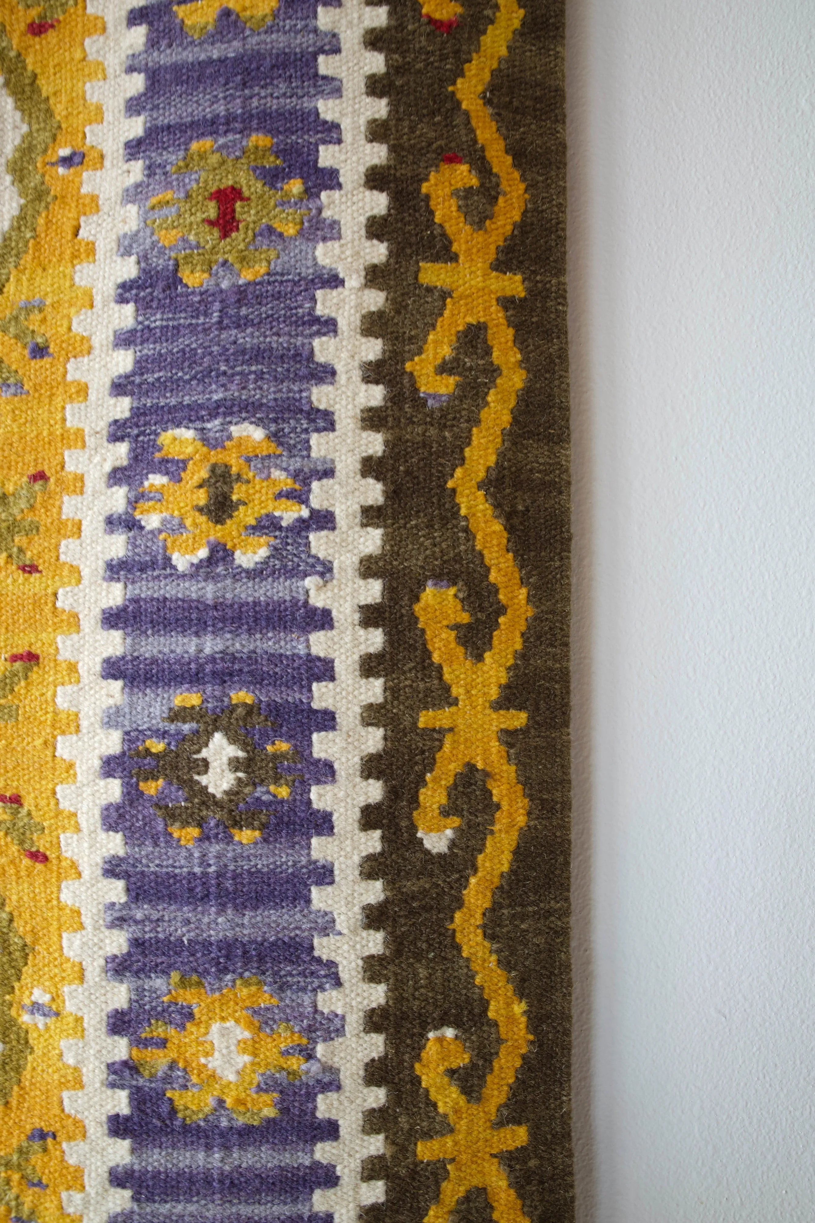 Vintage central Anatolian kilim runner 2'5" x 10'2"