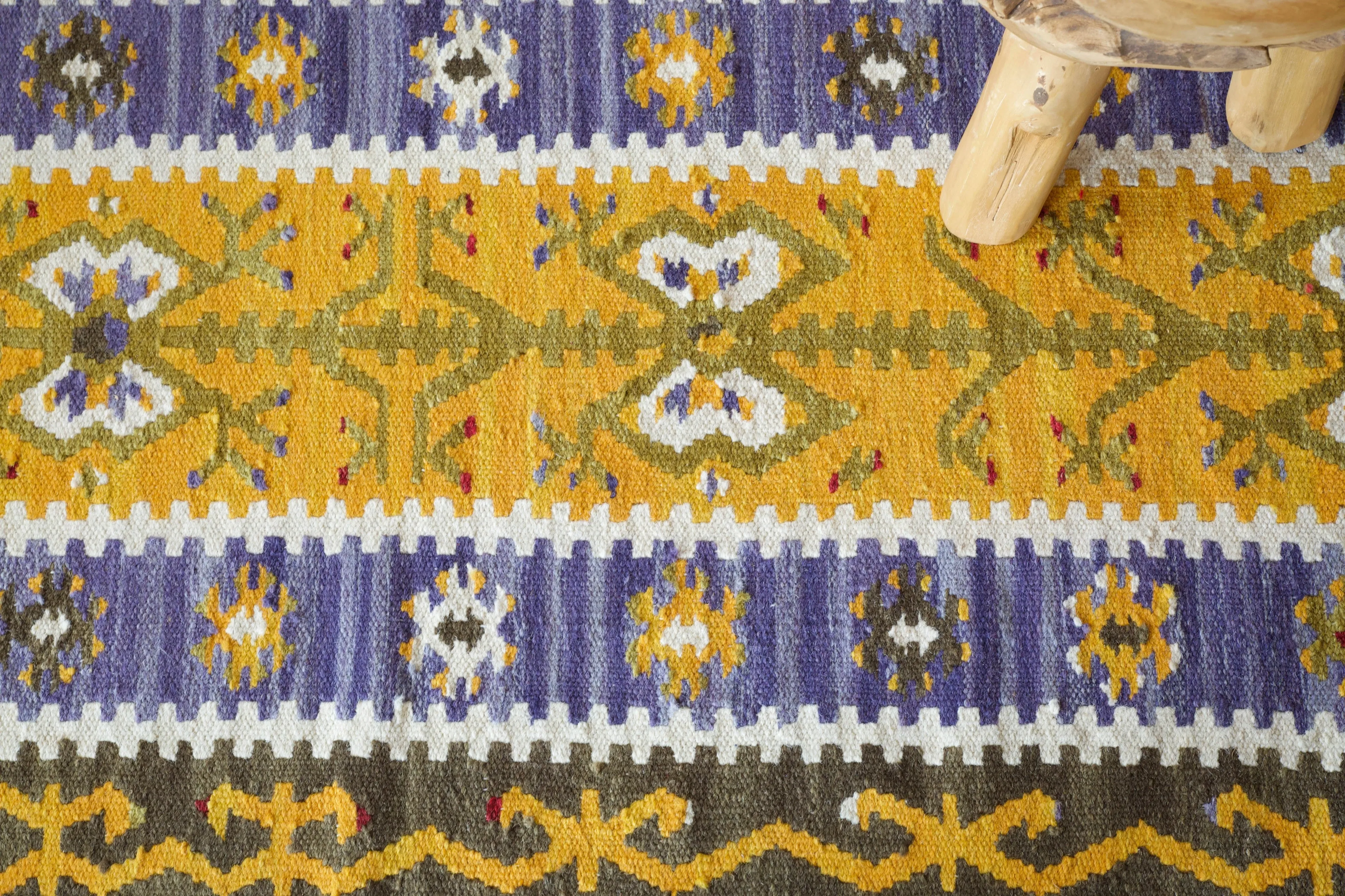 Vintage central Anatolian kilim runner 2'5" x 10'2"