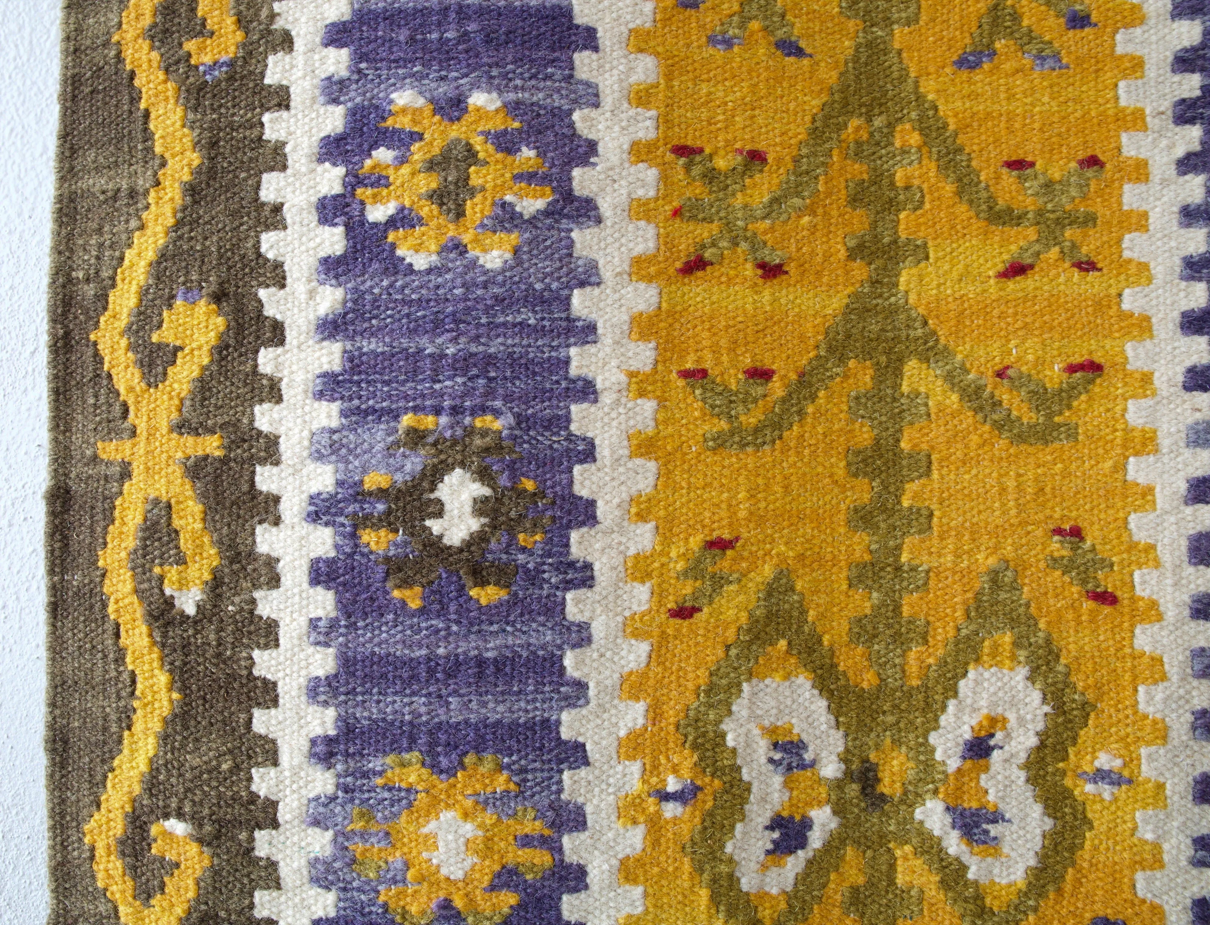 Vintage central Anatolian kilim runner 2'5" x 10'2"