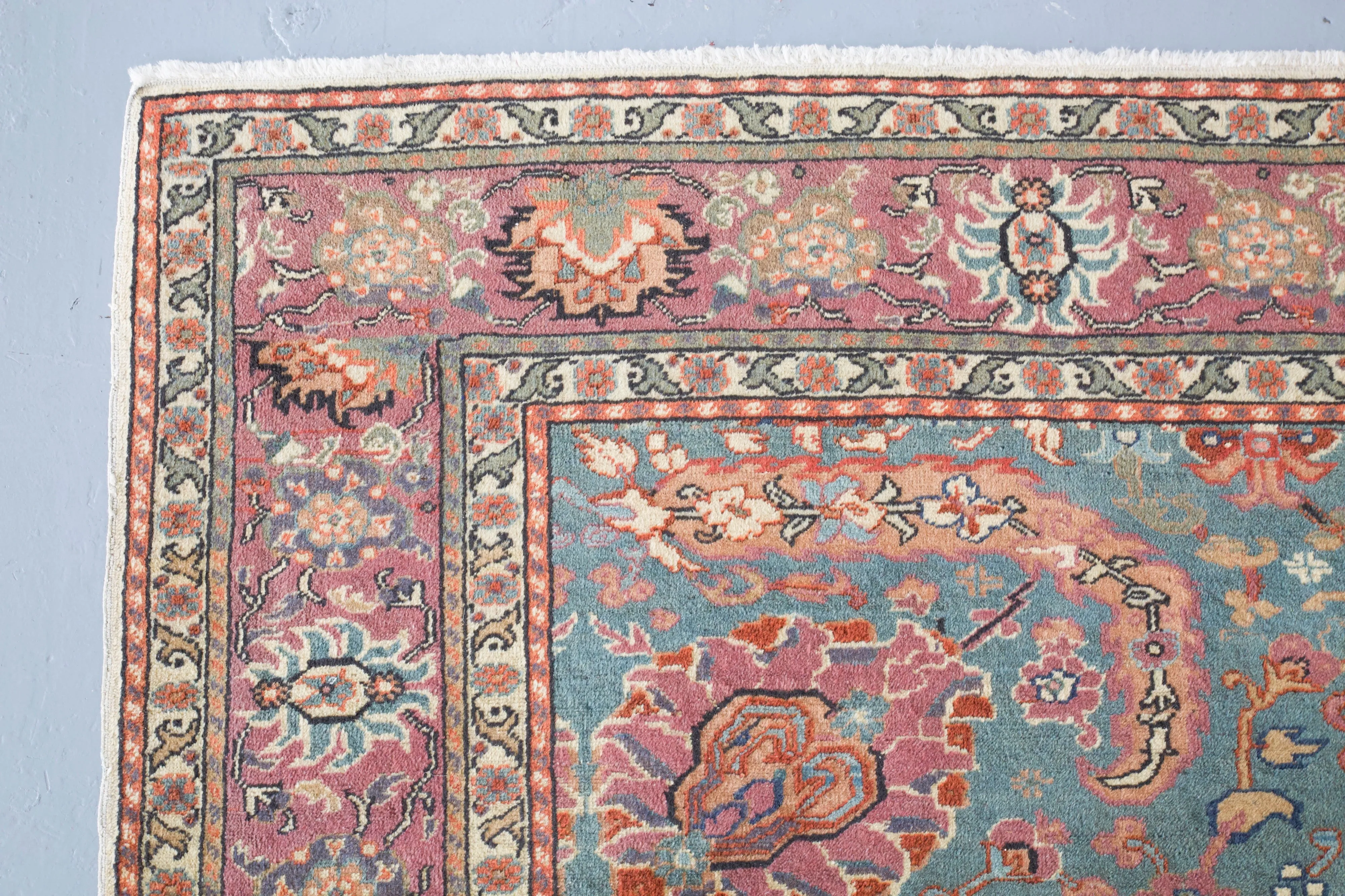 Vintage Turkish Kayseri Rug