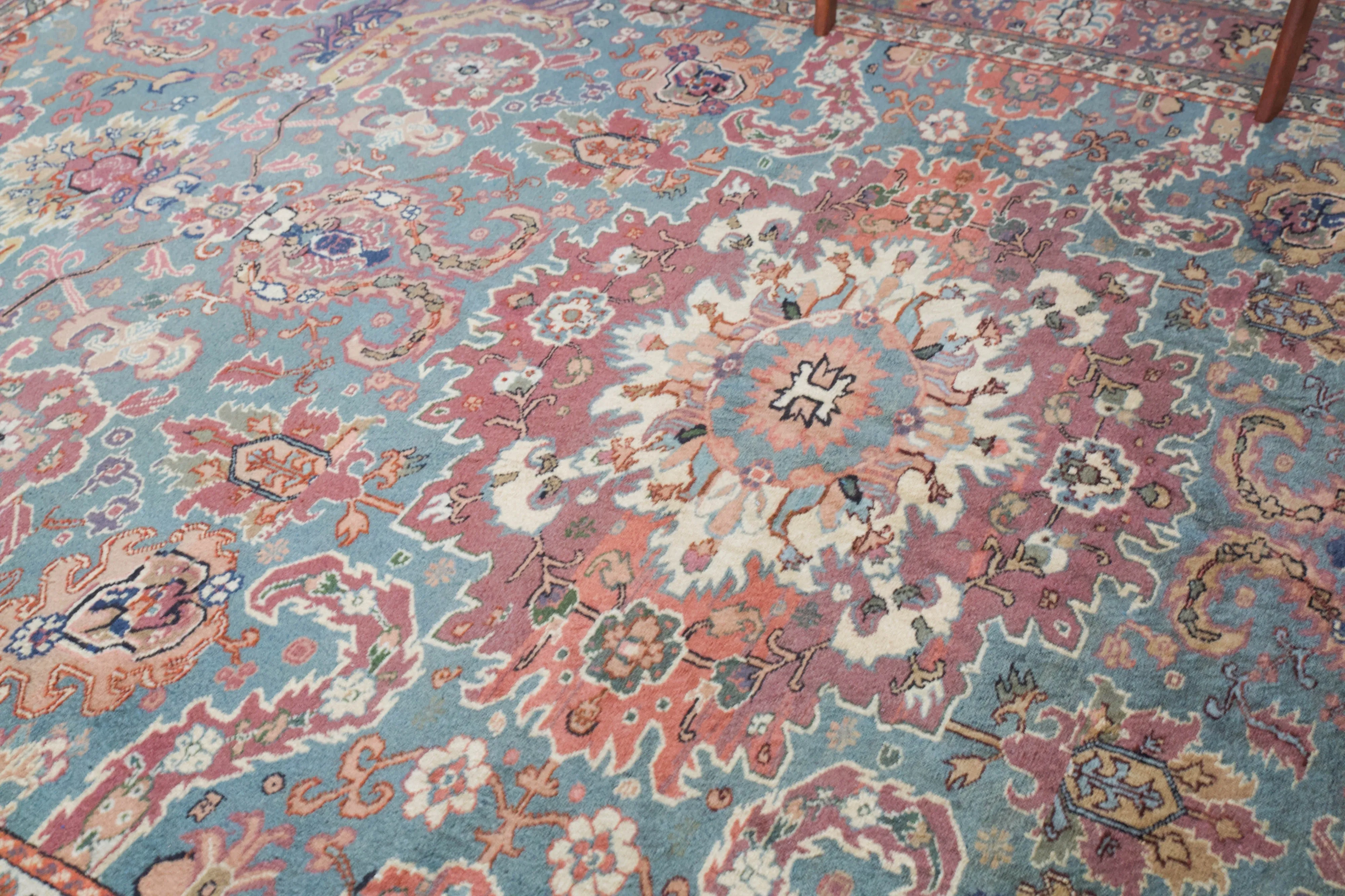 Vintage Turkish Kayseri Rug