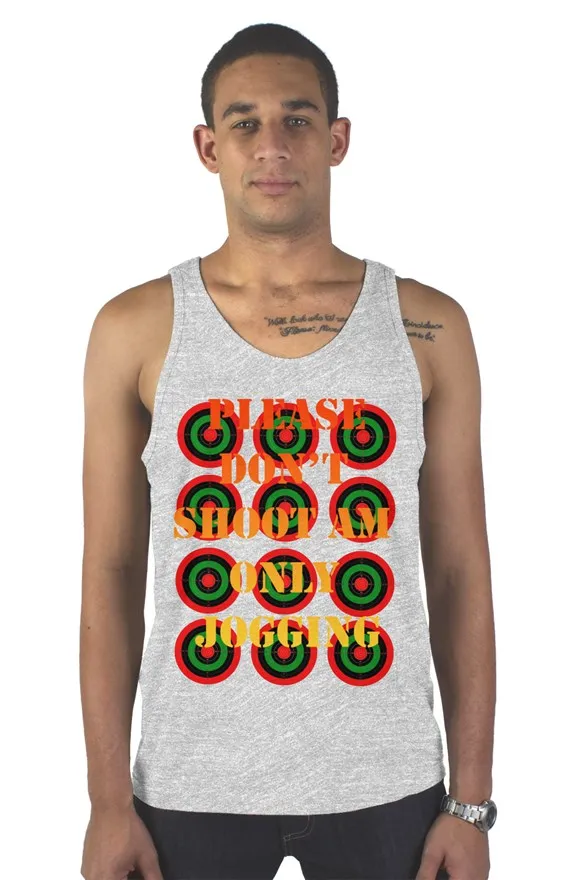 Warm colored Please dont gildan mens tank top