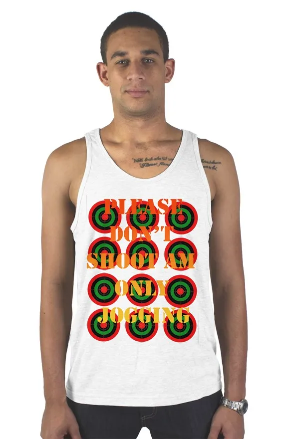 Warm colored Please dont gildan mens tank top