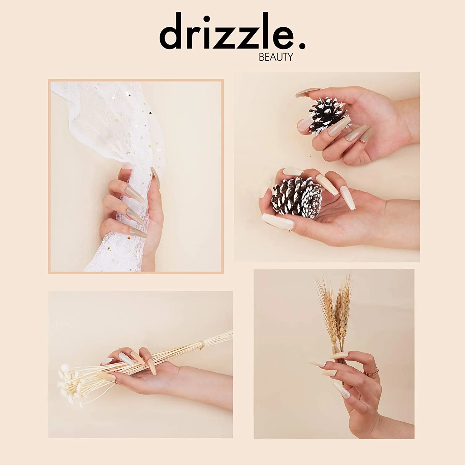 Warm Neutrals Dipping Powder Kit - 6 colors