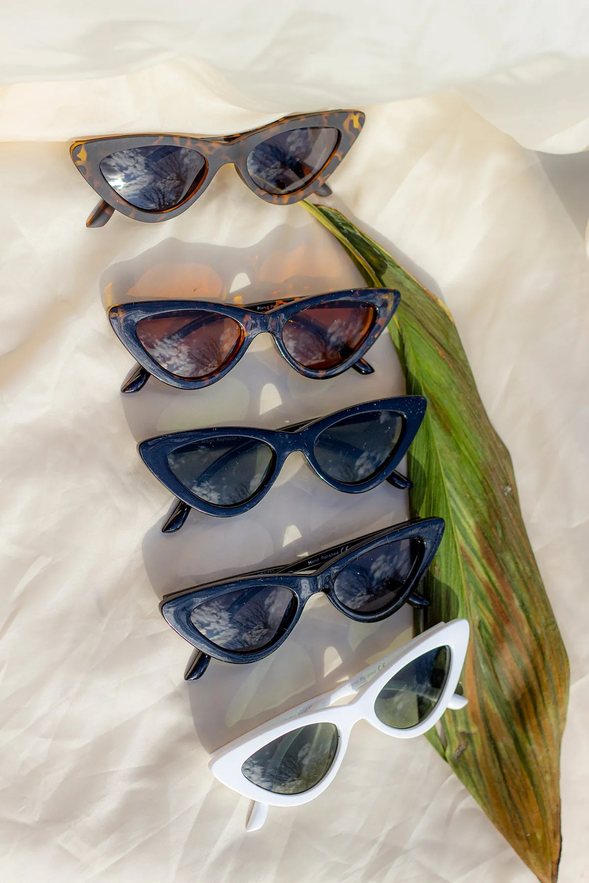 Weighted Cat Eye Sunglasses