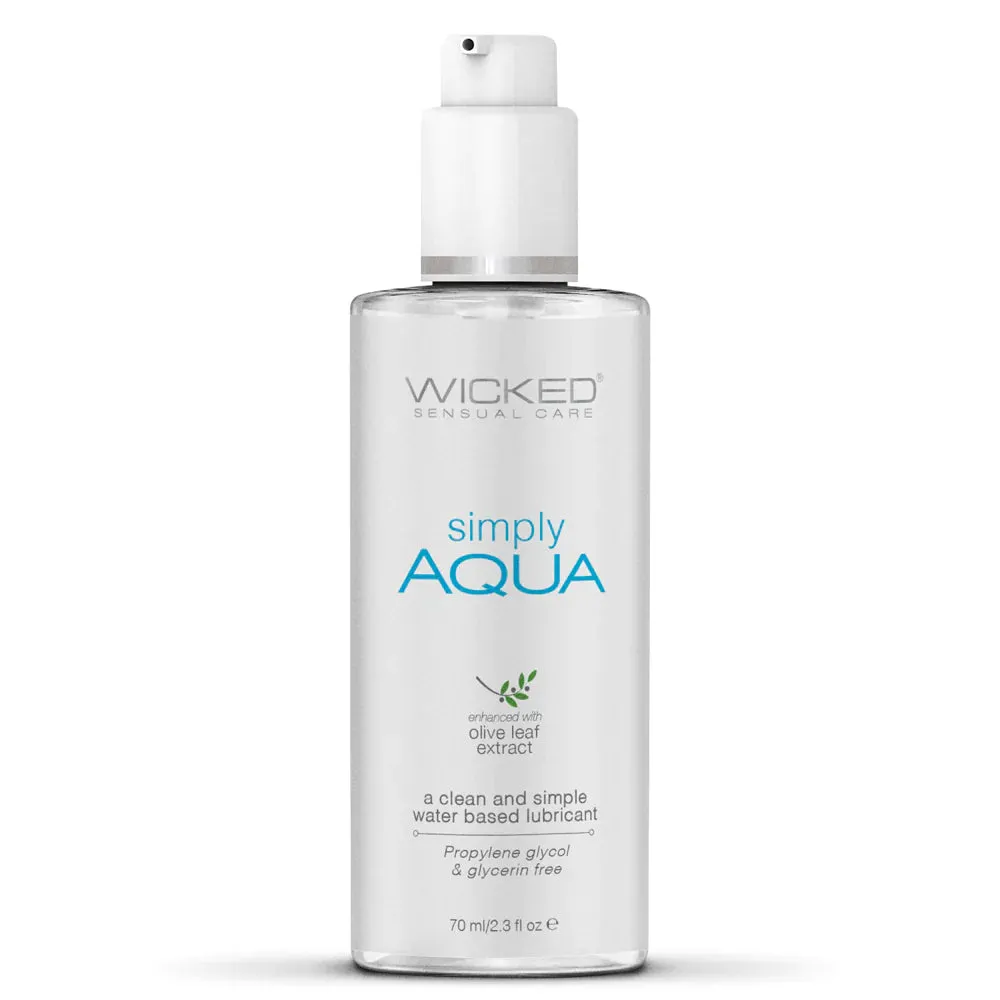 Wicked Simply Aqua with Olive Leaf Extract Lubricant