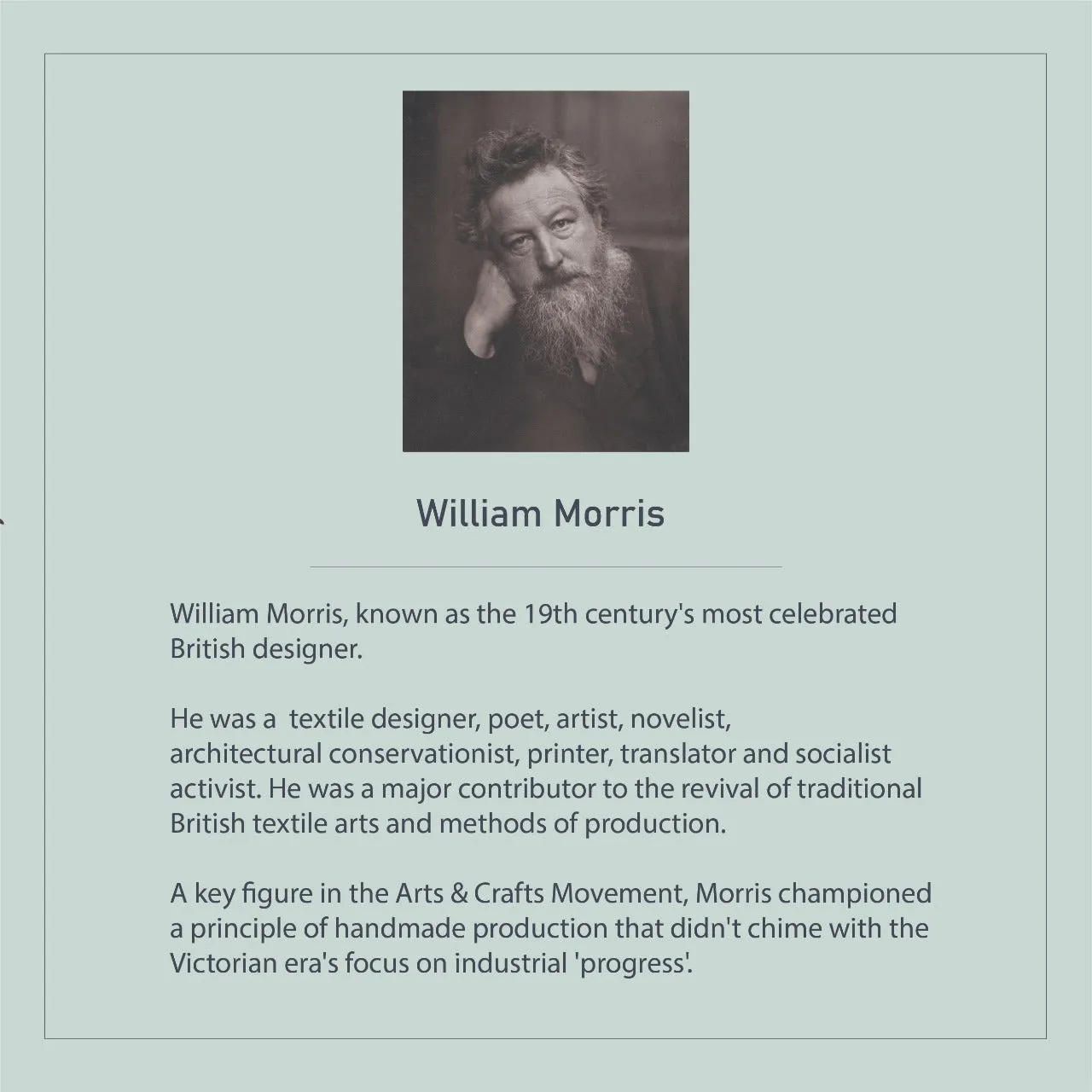 William Morris - Rising Lilly Silver Earrings by Moha