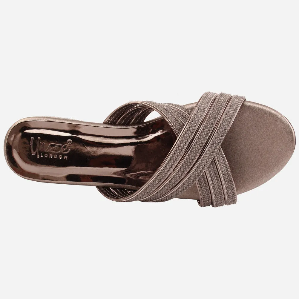 Women "HYSER"Block Heel Sandals