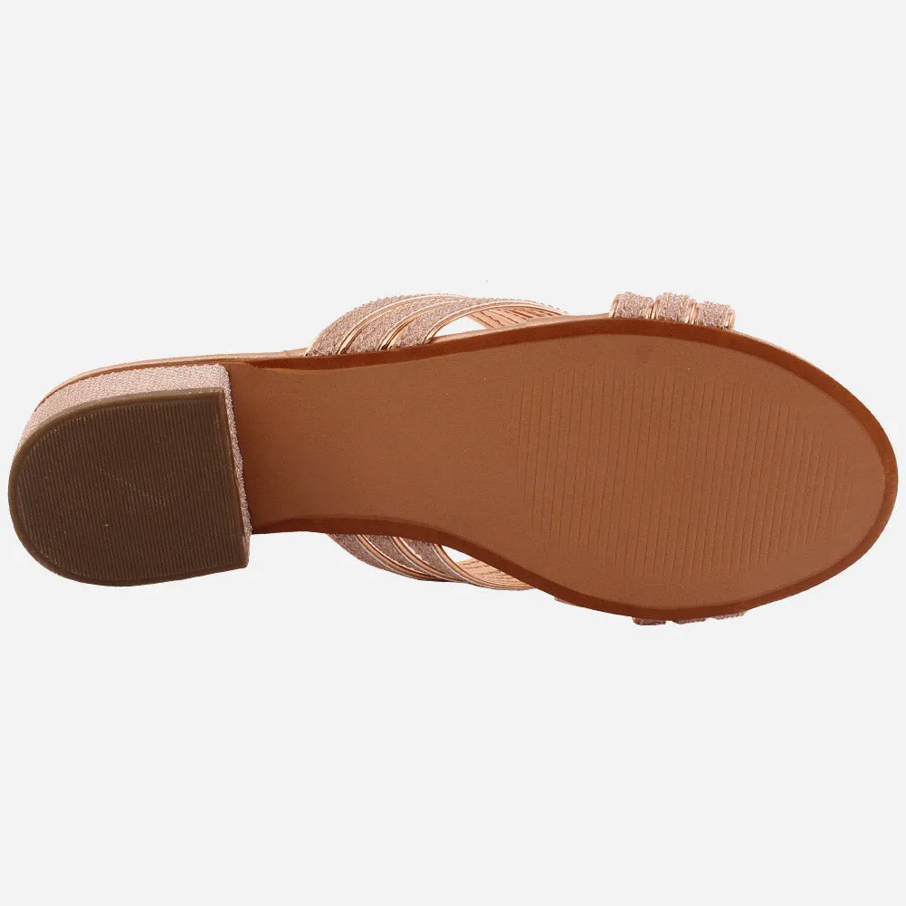 Women "HYSER"Block Heel Sandals