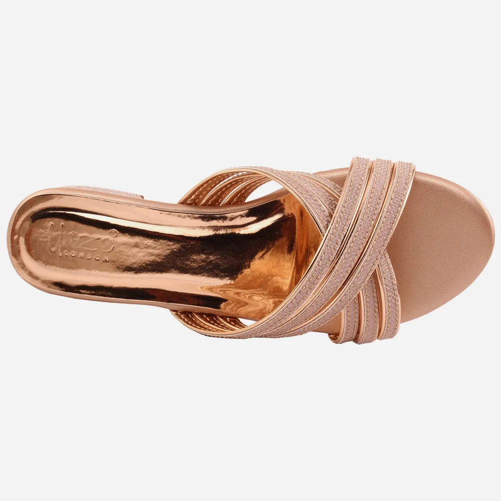 Women "HYSER"Block Heel Sandals