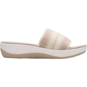 Women's Clarks Cloudsteppers Arla Hollis Sand Combi Knit Synthetic