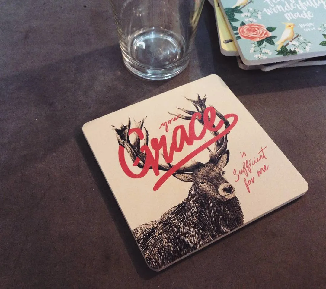 You are the salt of the earth {Coasters}