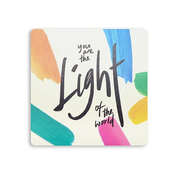 You are the salt of the earth {Coasters}