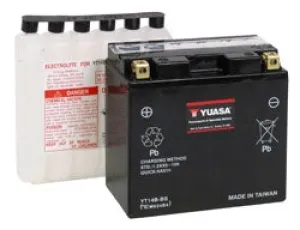 Yuasa Battery Maintenance Free AGM YT14B-BS Part# YUAM624B4